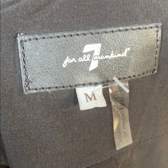 (Sold) 7 For All Mankind Mixed-Fabric Moto Jacket - Picture 11 of 11